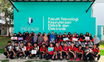 38 Pelajar SMK Wakaf Tapai Terokai Dunia Kejuruteraan di FTKEE UMPSA